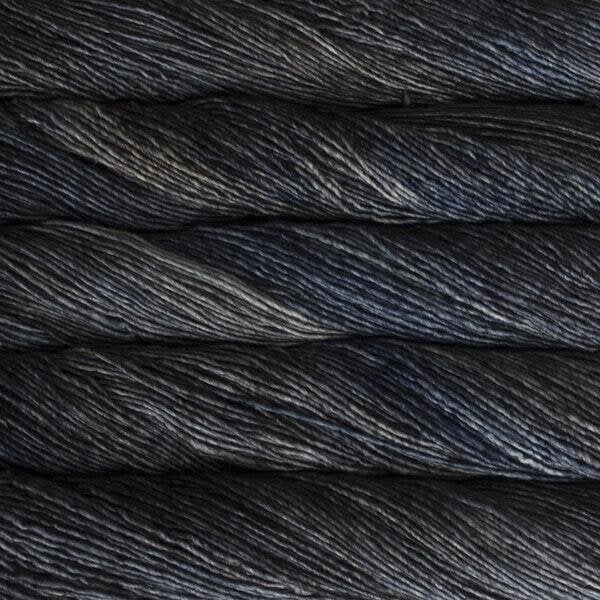 Fios para tricotar Malabrigo Washted 845 Cirrus Grey