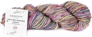 Katia Cotton Merino Craft 206 Lilac/Pistachio/Brown Katia Cotton Merino Craft 206 Lilac/Pistachio/Brown