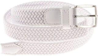 Ζώνες Alberto Basic Braided Mens White