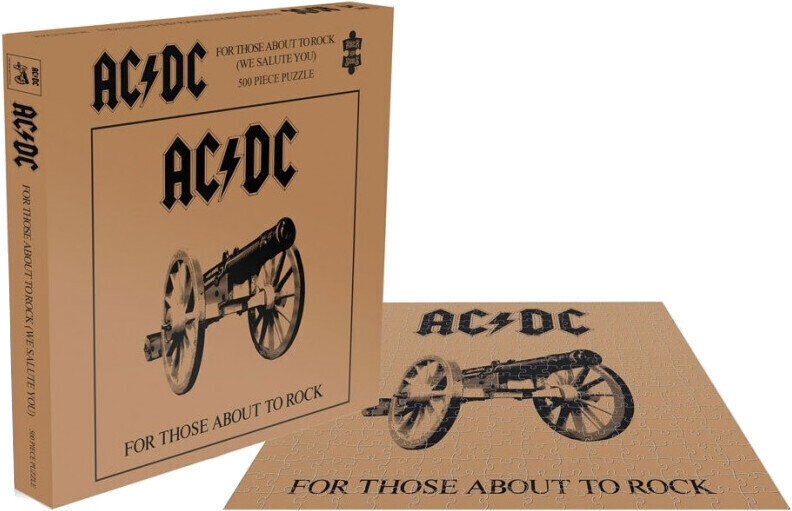 Puzzels en spellen AC/DC For Those About To Rock Puzzle 500 Parts