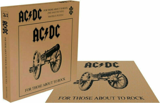 Puzzle et jeux AC/DC For Those About To Rock Puzzle 500 pièces - 1