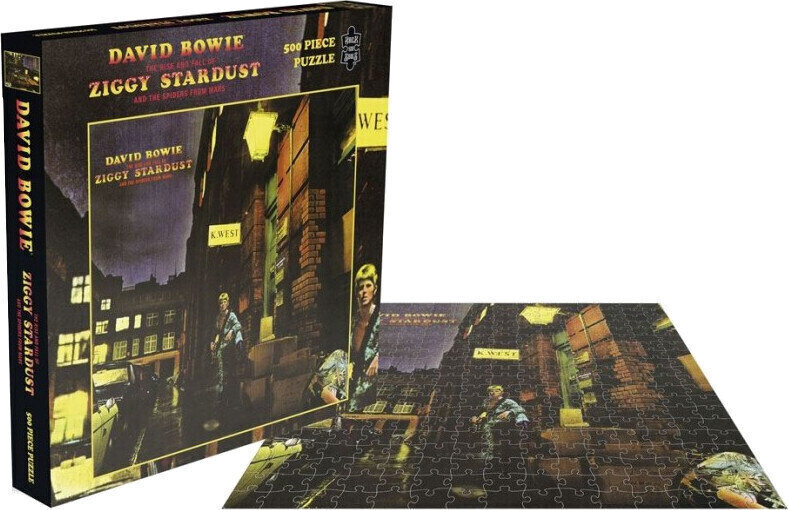 Puzzle et jeux David Bowie The Rise And Fall Of Ziggy Stardust And The Spiders From Mars Puzzle 500 pièces