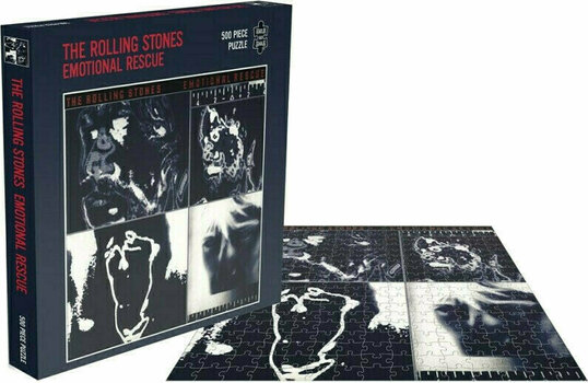 Puzzle and Games The Rolling Stones Emotional Rescue Puzzle 500 Parts - 1
