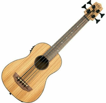 Basové ukulele Kala U-Bass Zebrawood Basové ukulele Natural - 1