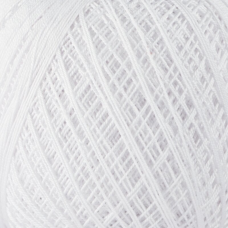 Crochet Yarn Nitarna Ceska Trebova Nika 0010 White