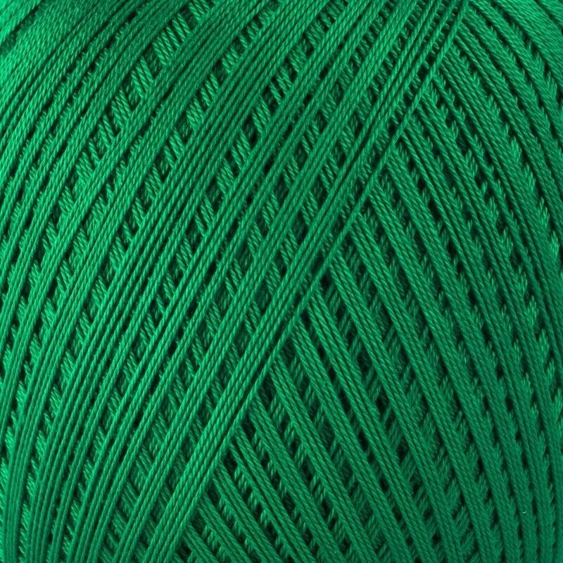 Fil de crochet Nitarna Ceska Trebova Nika 6184 Dark Green Fil de crochet