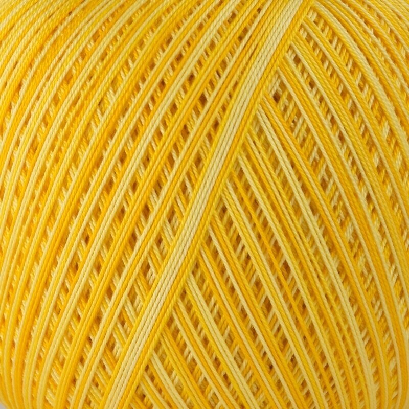 Fil de crochet Nitarna Ceska Trebova Nika Ombré 11162 Yellow