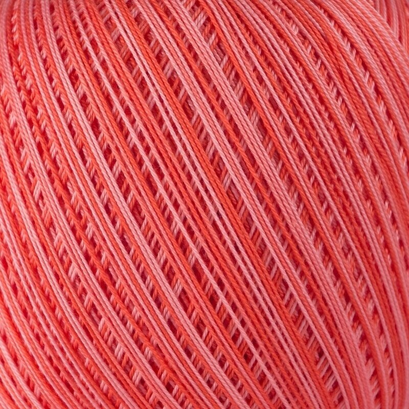 Crochet Yarn Nitarna Ceska Trebova Nika Ombré 23162 Red-Pink