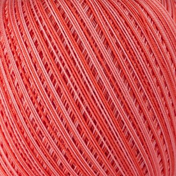 Crochet Yarn Nitarna Ceska Trebova Nika Ombré 23162 Red-Pink - 1