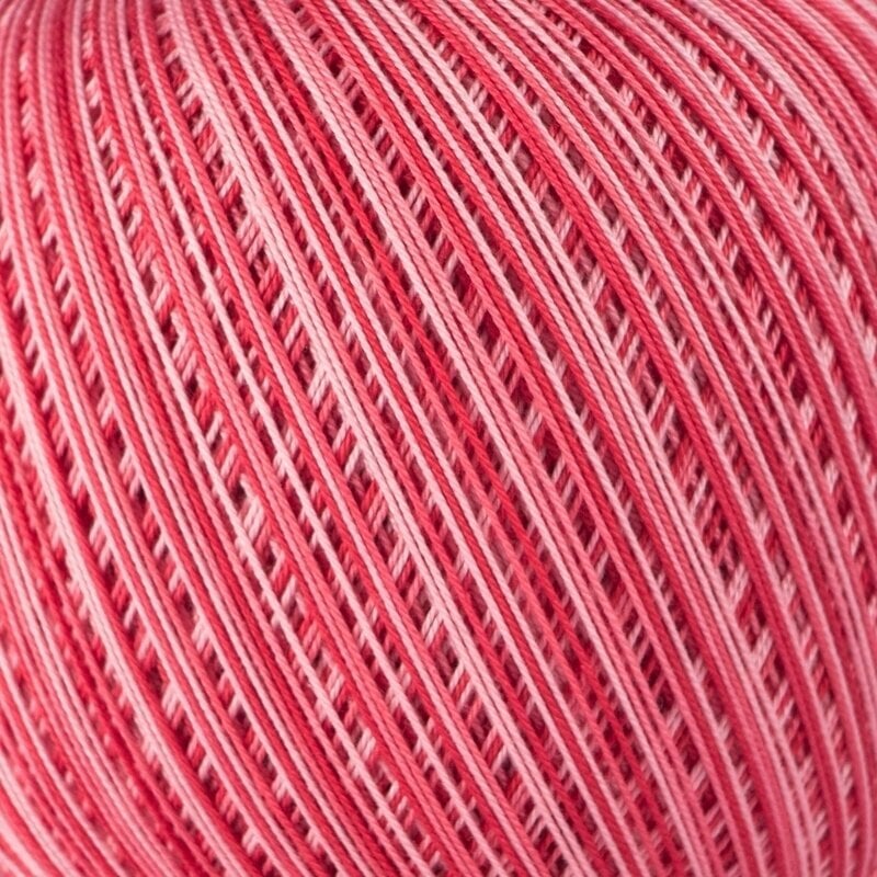 Плетене на една кука прежда Nitarna Ceska Trebova Nika Ombré 33152 Pink