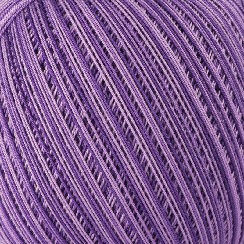 Fil de crochet Nitarna Ceska Trebova Nika Ombré 45272 Dark Purple Fil de crochet