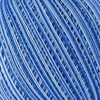 Fil de crochet Nitarna Ceska Trebova Nika Ombré 55262 Blue Fil de crochet - 1