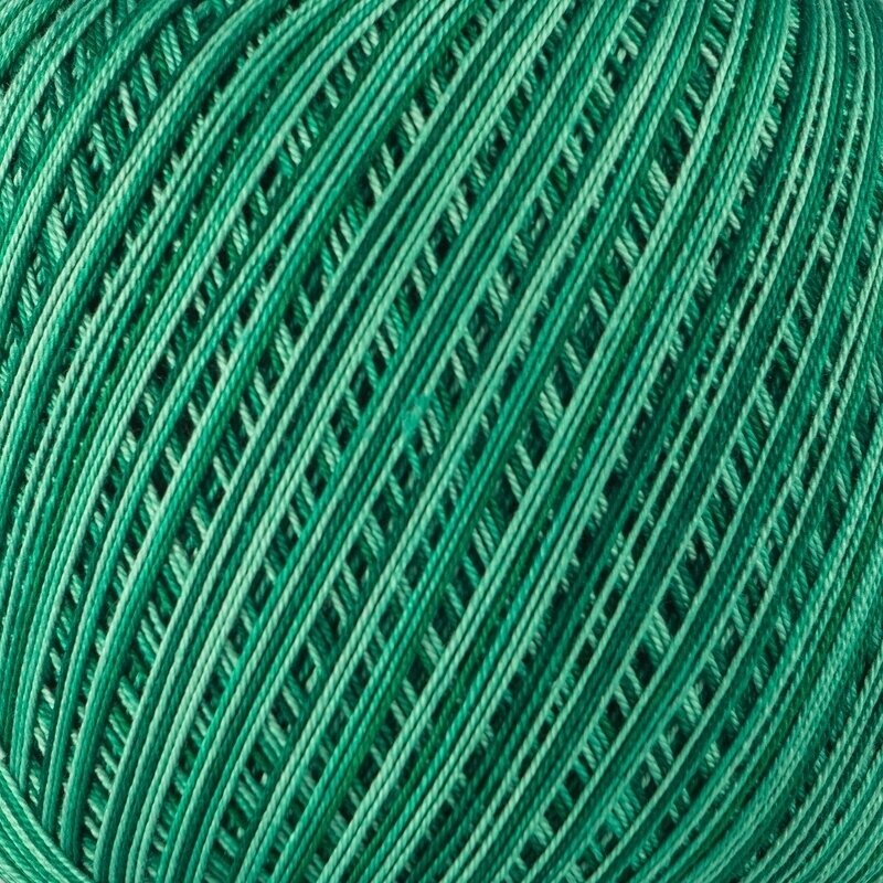 Háčkovací příze Nitarna Ceska Trebova Nika Ombré 61392 Dark Green Háčkovací příze
