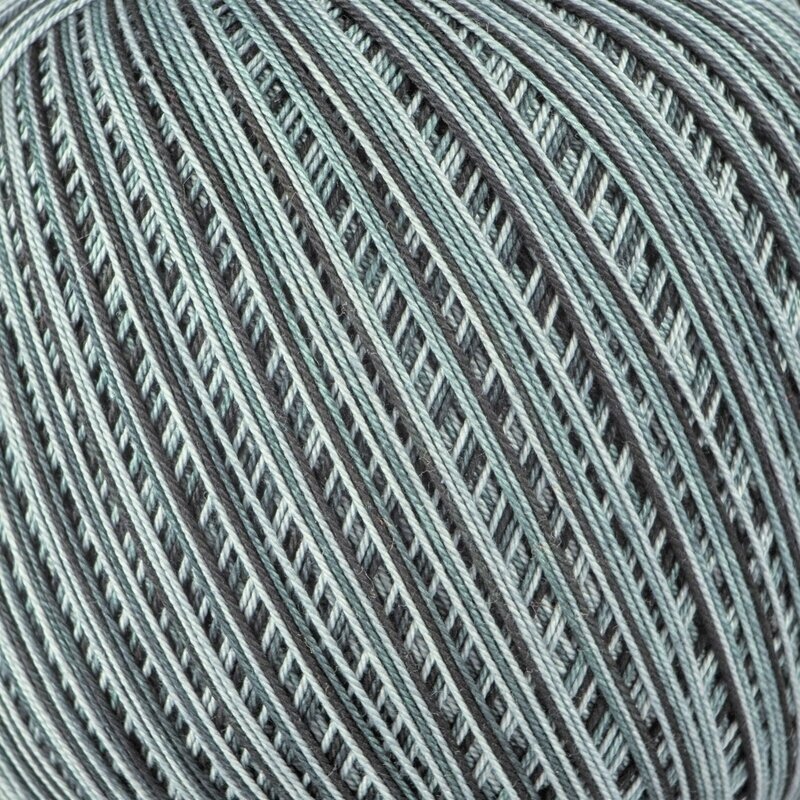 Fil de crochet Nitarna Ceska Trebova Nika Ombré 88152 Grey-Blue Fil de crochet