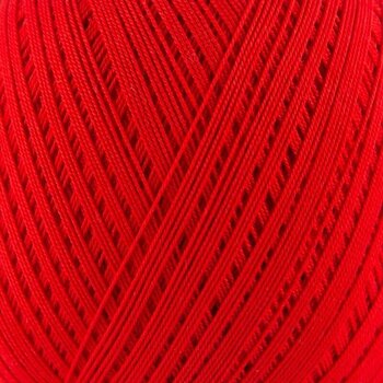 Crochet Yarn Nitarna Ceska Trebova Monika 3294 Red - 1