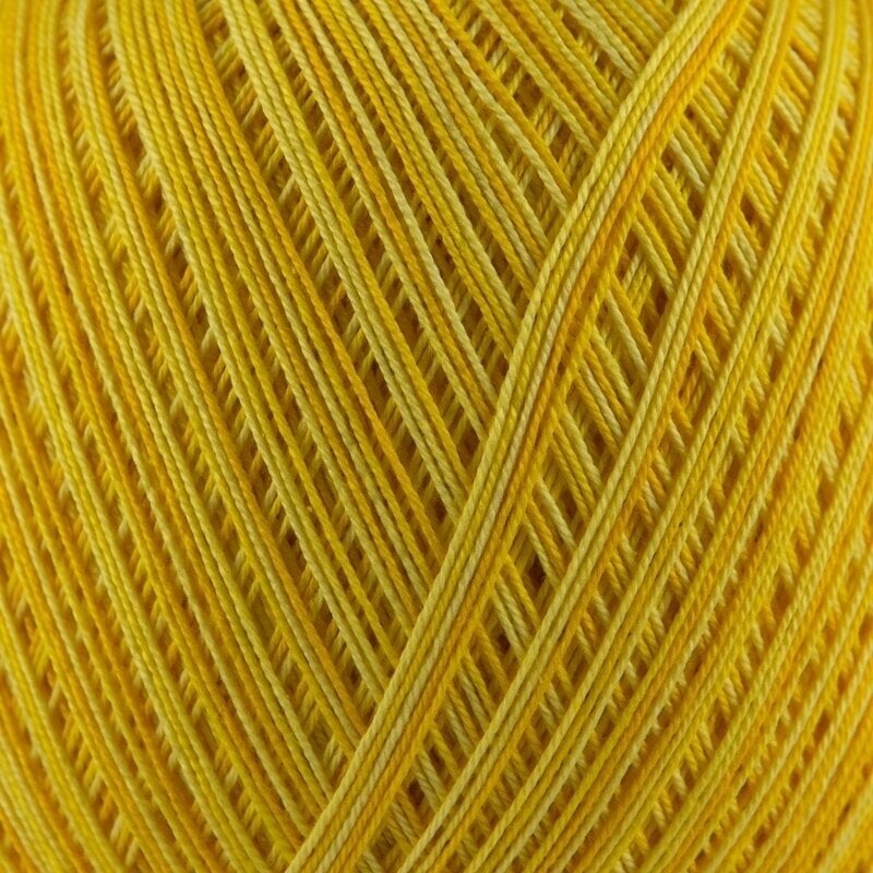 Crochet Yarn Nitarna Ceska Trebova Monika Ombré 11162 Mustard