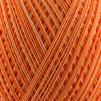 Crochet Yarn Nitarna Ceska Trebova Monika Ombré 22162 Orange - 1