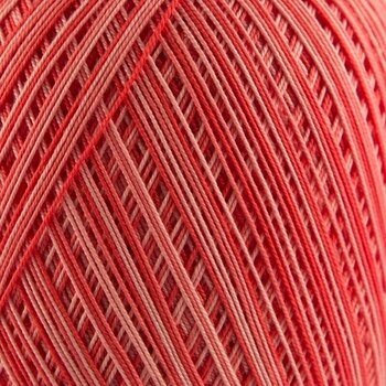 Crochet Yarn Nitarna Ceska Trebova Monika Ombré 33272 Red-Pink - 1