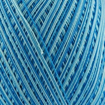 Crochet Yarn Nitarna Ceska Trebova Monika Ombré 55262 Blue - 1