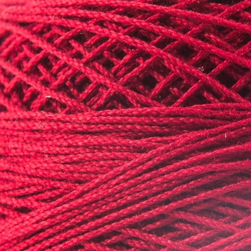 Crochet Yarn Nitarna Ceska Trebova Kordonet 15 3394 Burgundy