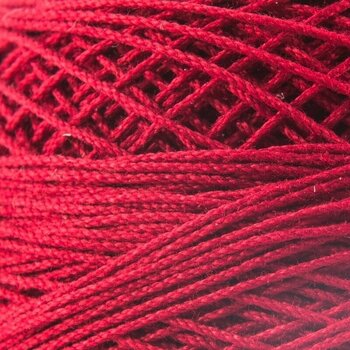 Crochet Yarn Nitarna Ceska Trebova Kordonet 15 3394 Burgundy - 1