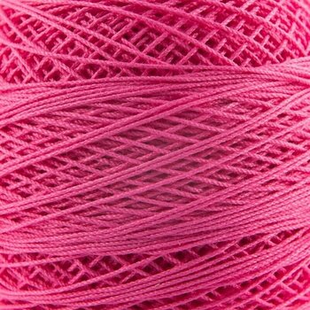 Crochet Yarn Nitarna Ceska Trebova Kordonet 30 3454 Raspberry - 1