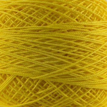 Crochet Yarn Nitarna Ceska Trebova Kordonet 30 1654 Yellow - 1