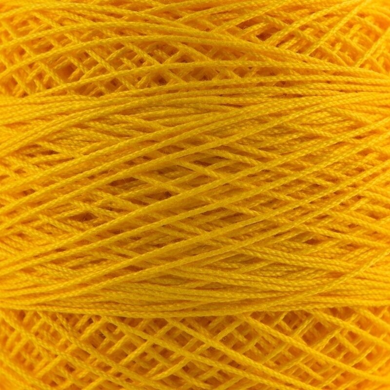 Horgolt fonal Nitarna Ceska Trebova Kordonet 30 1684 Dark Yellow