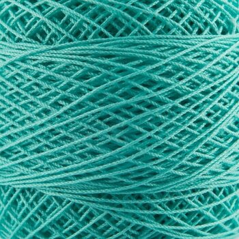 Плетене на една кука прежда Nitarna Ceska Trebova Kordonet 30 6524 Light Turquoise Green - 1