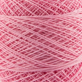Плетене на една кука прежда Nitarna Ceska Trebova Kordonet 30 3434 Pink - 1