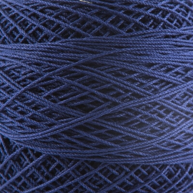 Crochet Yarn Nitarna Ceska Trebova Kordonet 30 5894 Dark Blue