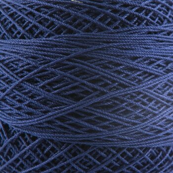 Crochet Yarn Nitarna Ceska Trebova Kordonet 30 5894 Dark Blue Crochet Yarn - 1