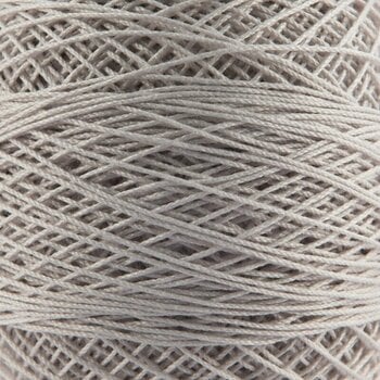 Crochet Yarn Nitarna Ceska Trebova Kordonet 30 8114 Light Grey - 1