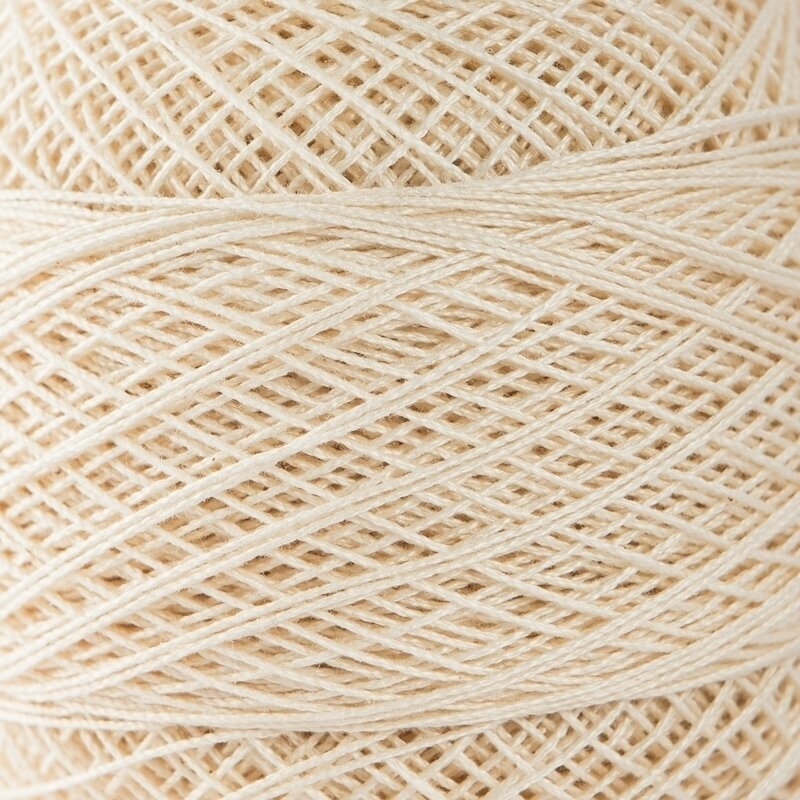 Crochet Yarn Nitarna Ceska Trebova Kordonet 60 7114 Cream