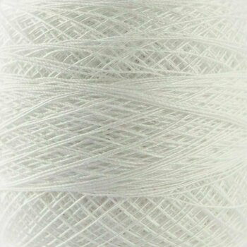 Crochet Yarn Nitarna Ceska Trebova Kordonet 80 0010 White - 1