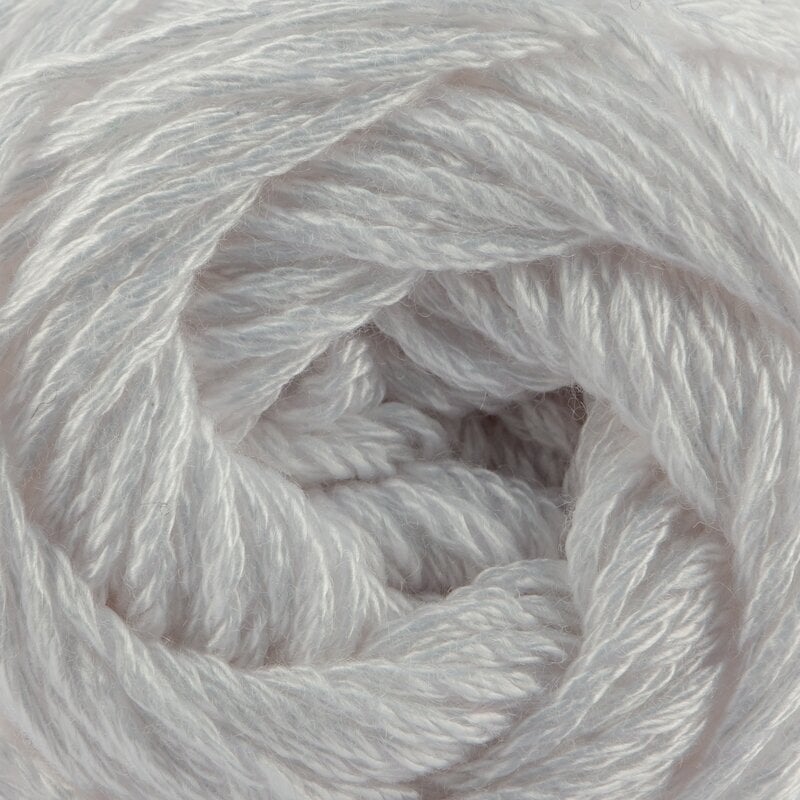 Knitting Yarn Nitarna Ceska Trebova Panda 0010 White