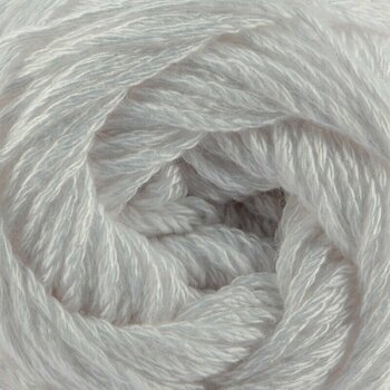 Knitting Yarn Nitarna Ceska Trebova Panda 0010 White - 1