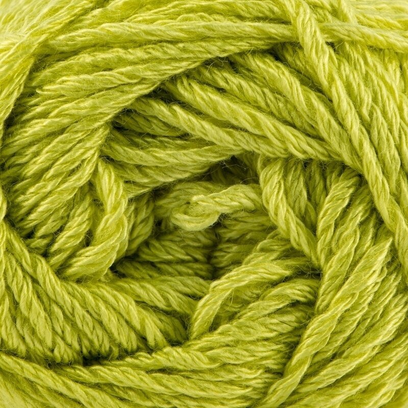 Knitting Yarn Nitarna Ceska Trebova Panda 6254 Apple Green