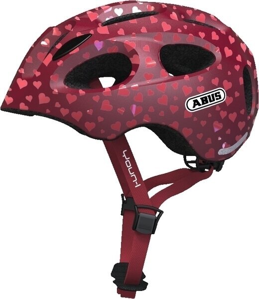 Dětská cyklistická helma Abus Youn-I Cherry Heart S Dětská cyklistická helma