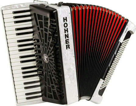 Piano accordion
 Hohner Bravo III 120 White Piano accordion
 - 1