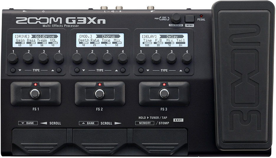 Multi-effet guitare Zoom G3Xn