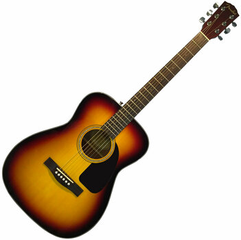 Folk Guitar Fender CF-60 3-tone Sunburst - 1