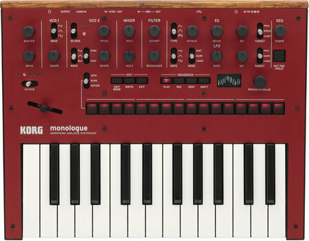Synthétiseur Korg Monologue Red - 1