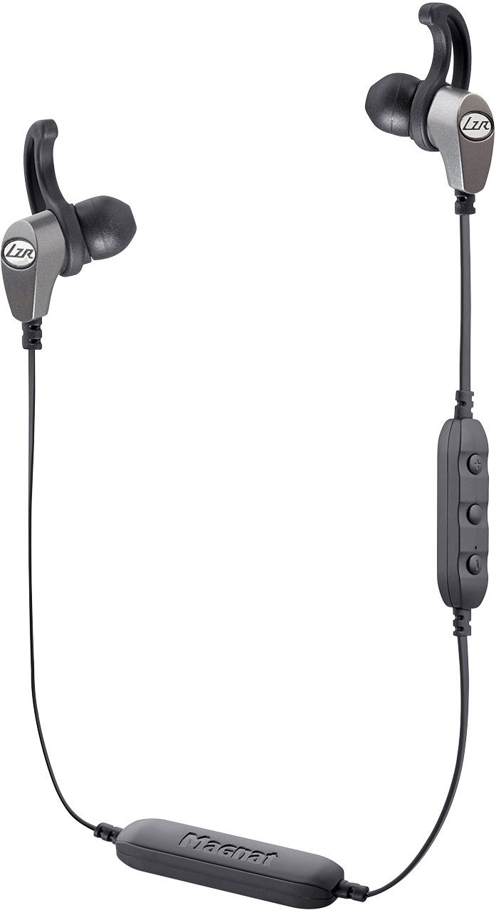 In-ear draadloze koptelefoon Magnat LZR548 Titanium vs. Black