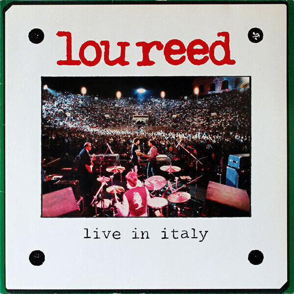 Vinylskiva Lou Reed - Live In Italy (Gatefold) (2 LP)