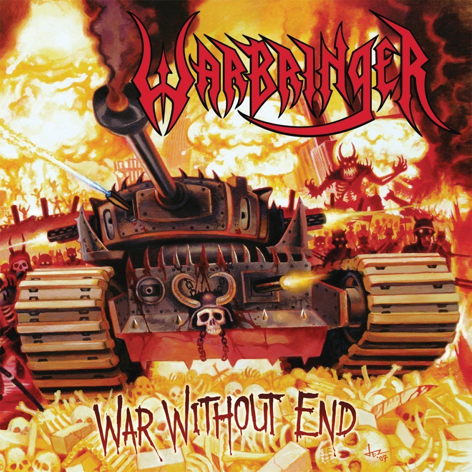Vinyl Record Warbringer - War Without End (LP + CD)