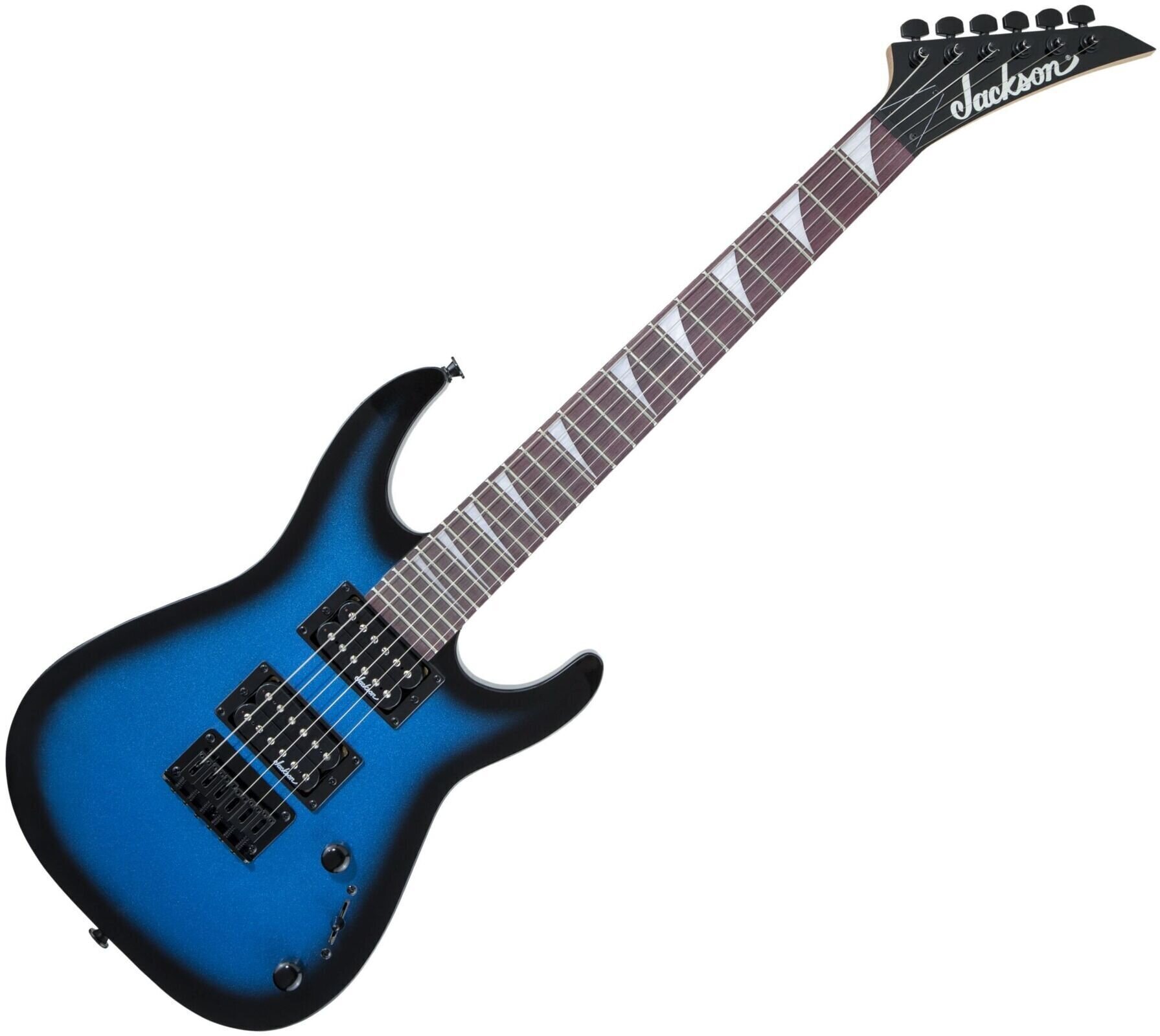 Guitarra eléctrica Jackson JS Series Dinky Minion JS1X AH Metallic Blue Burst