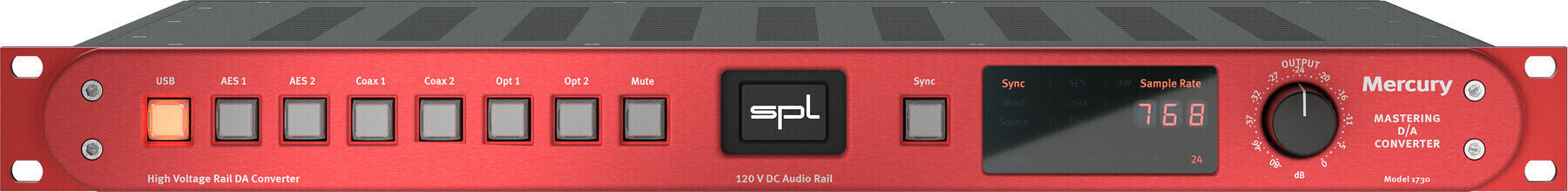 Digitální audio - konvertor SPL Mercury