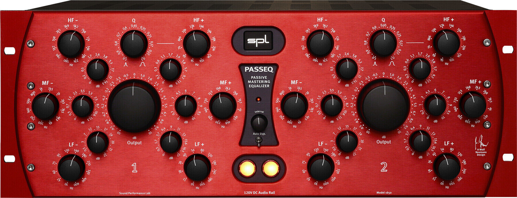 Zvočni procesor / izenačevalnik SPL PassEQ RD
