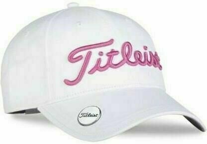 Καπέλο Titleist Tour Performance Ball Marker Ladies Cap White/Pink - 1